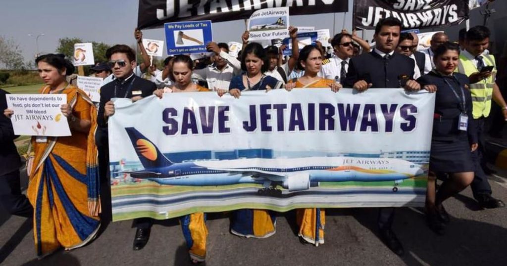 Jet Airways Employees Struggling