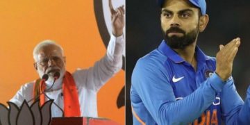 Virat Kohli Congratulates Narendra Modi on emphatic win