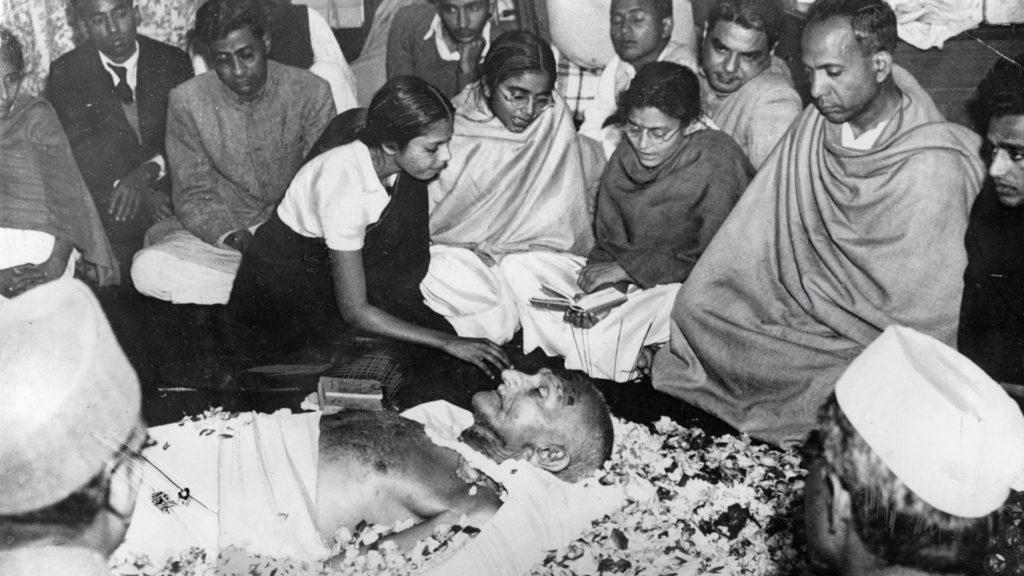 Gandhi ji death