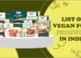 Vegan Food Products