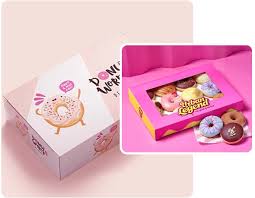 Pink Donut Boxes