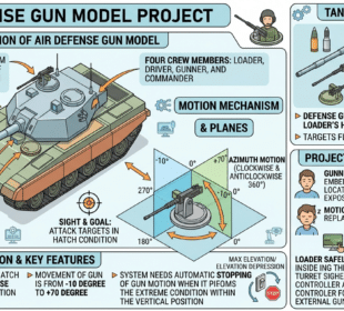 Air Defense Gun Model