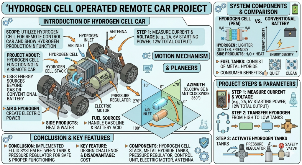 Hydrogen Fuel Cell Car