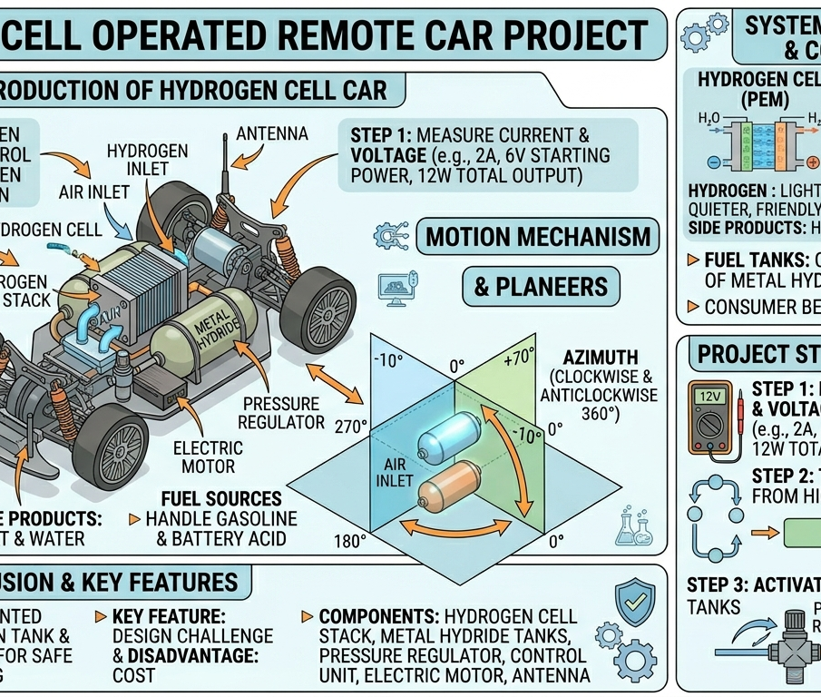 Hydrogen Fuel Cell Car